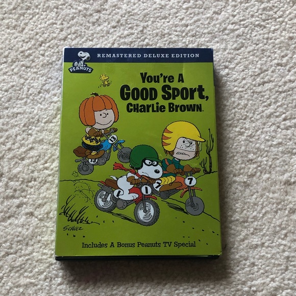 You Re A Good Sport Charlie Brown Dvd Warner Bros. | Media | Youre A Good Sport Charlie Brown Dvd | Poshmark